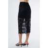 Dolce black lace skirt 
