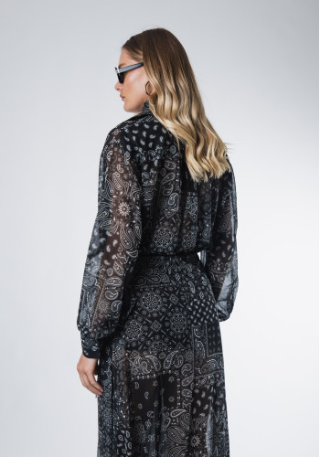 Black Bandana shirt