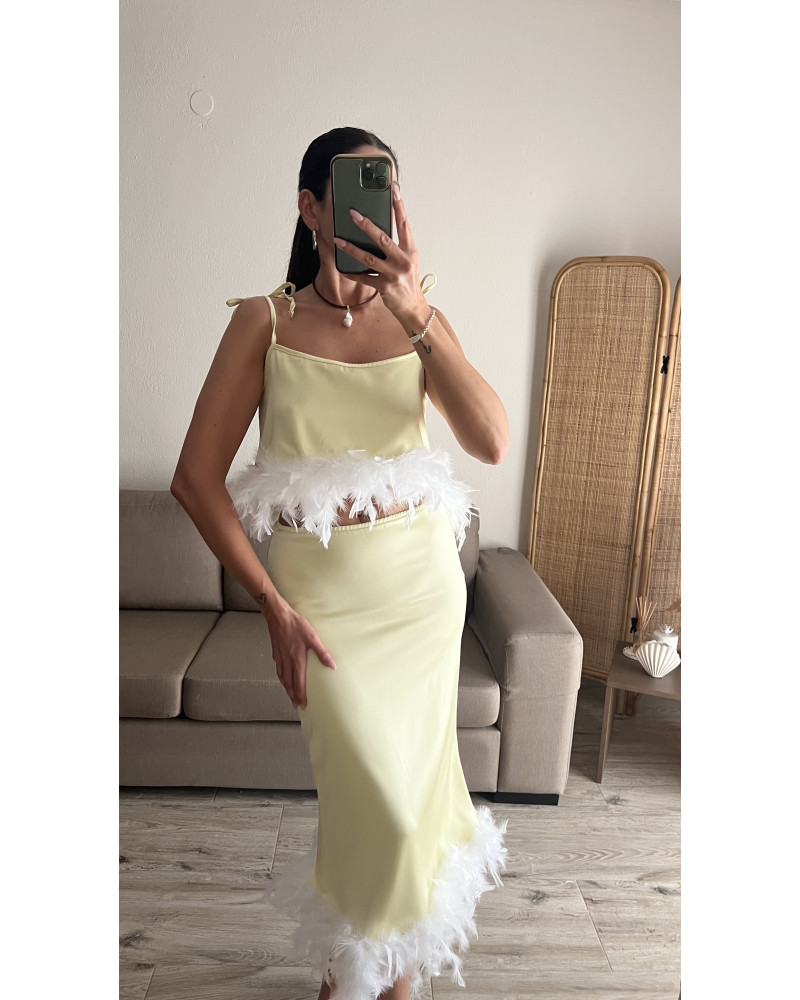 Gilda butter yellow top 