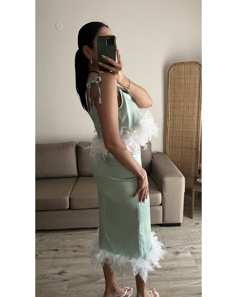 Gilda mint skirt 