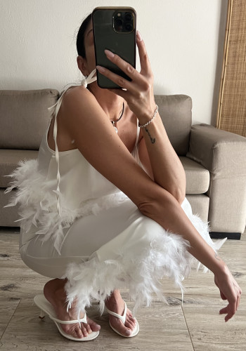 Gilda white skirt 