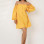 Bardot yellow mini dress 